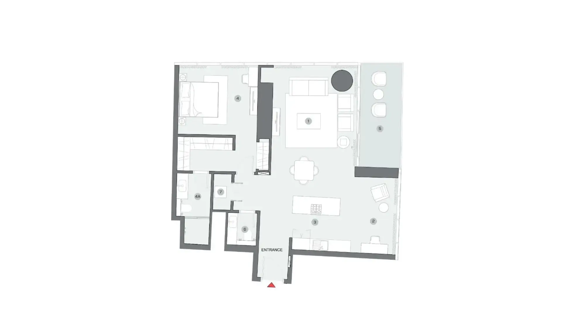 1 - Bedroom Apartments