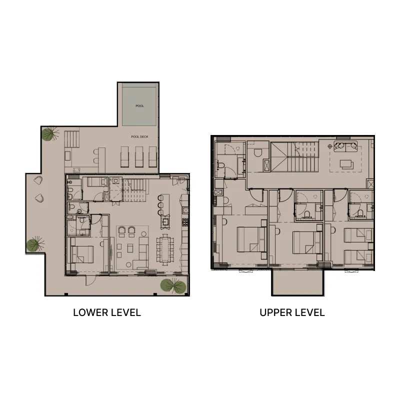 4 - Bedroom Apartments