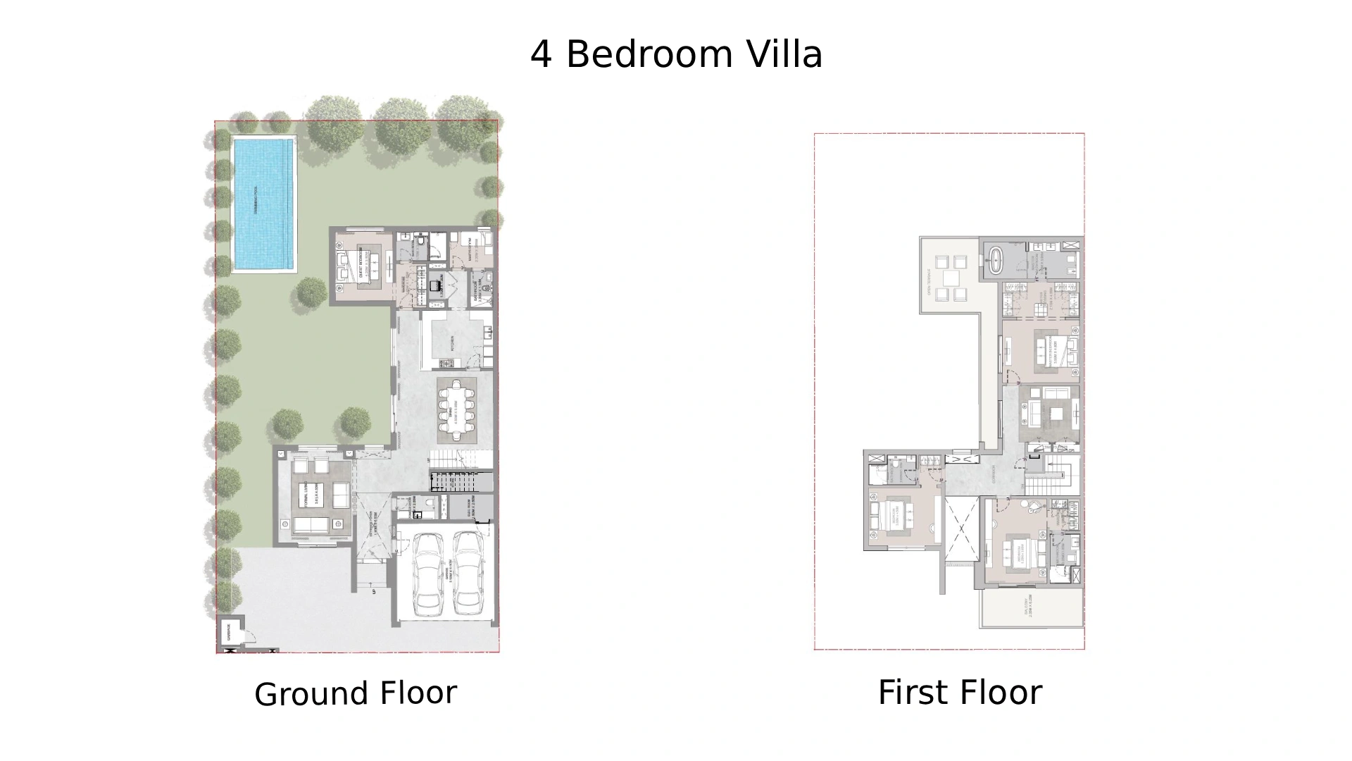 4 - Bedroom Villa