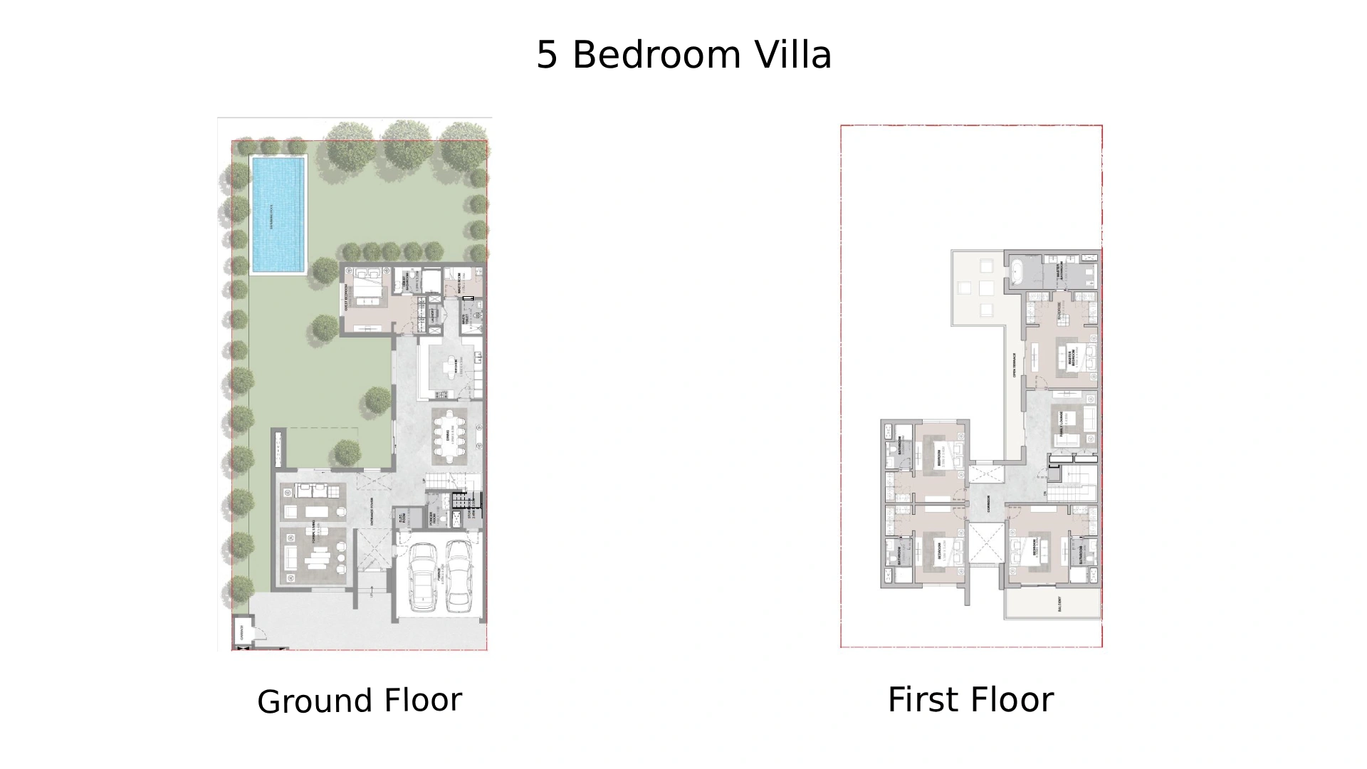 5 - Bedroom Villa