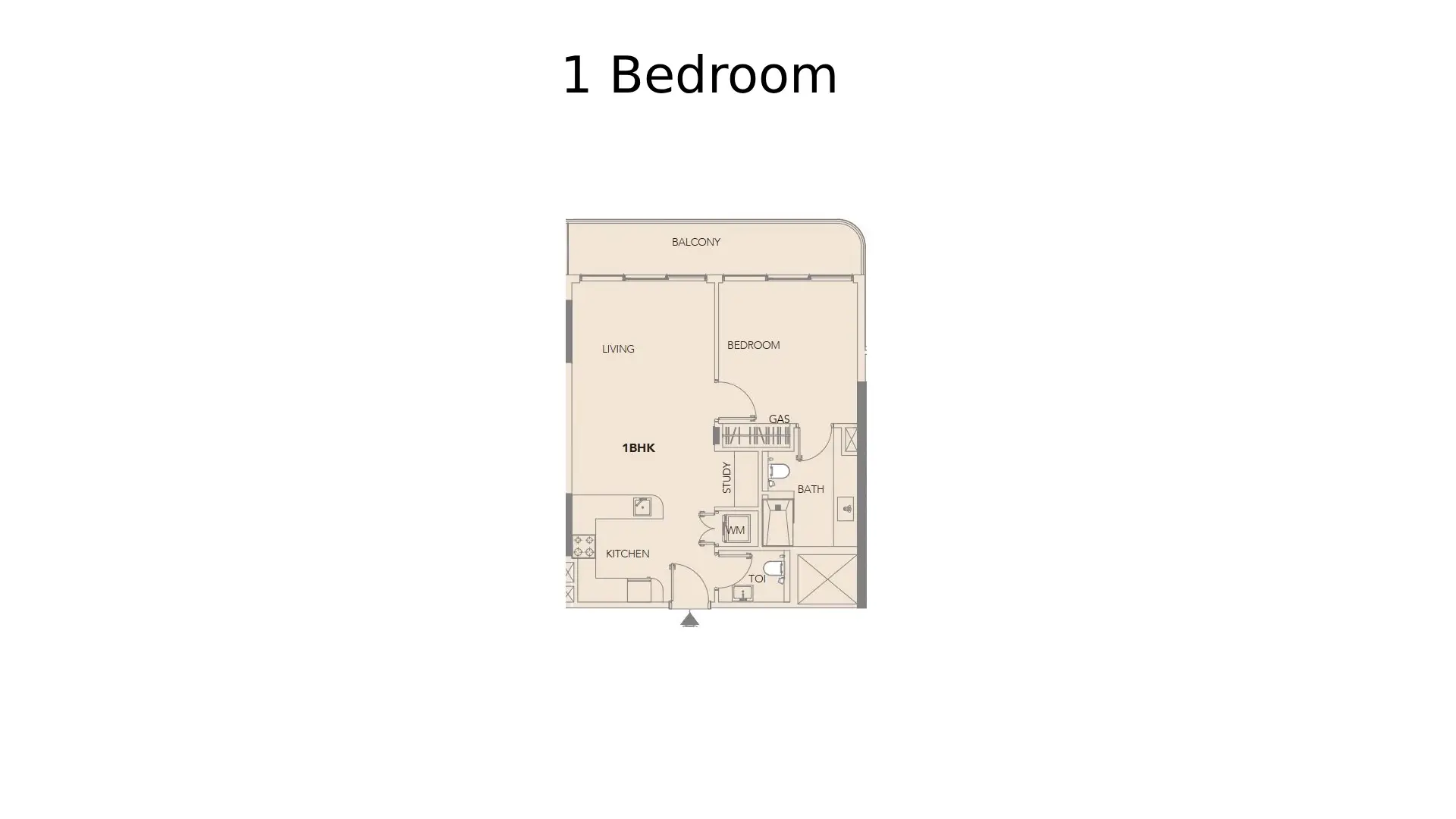 1 - Bedroom Apartments