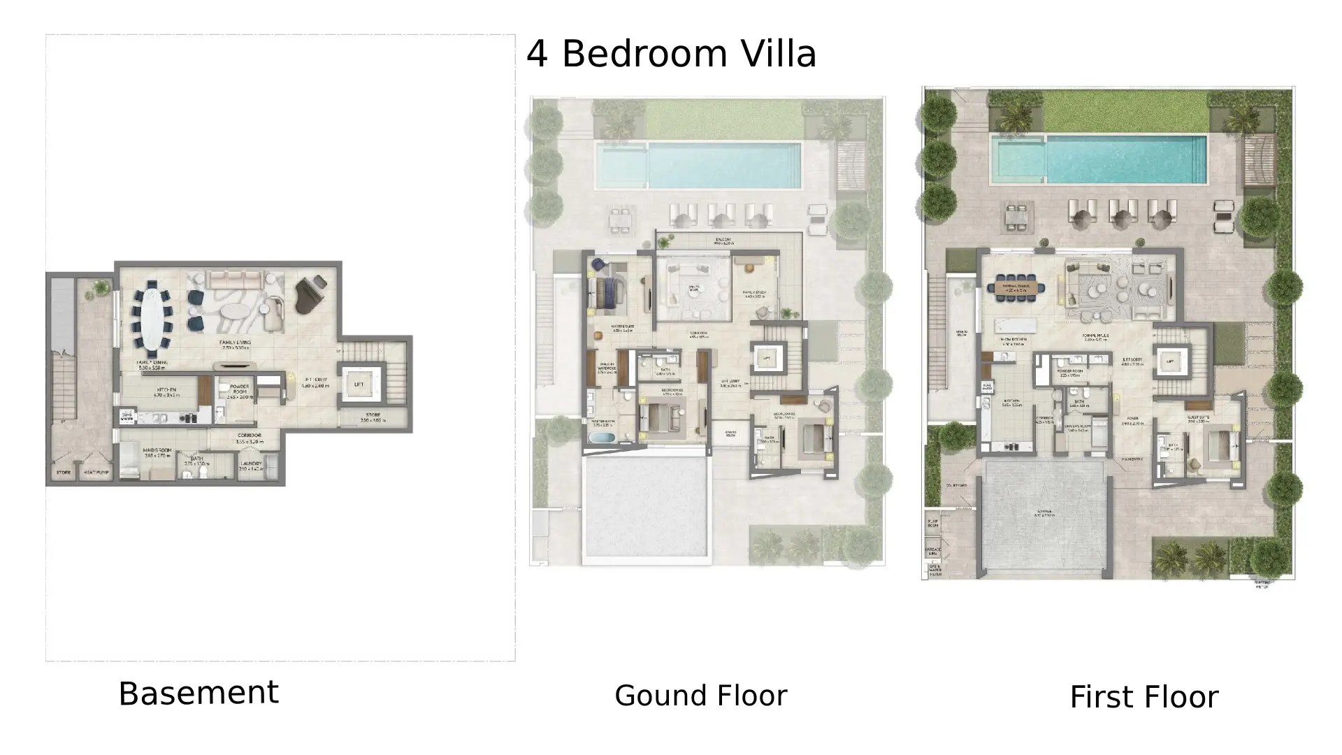 4 - Bedroom Villas